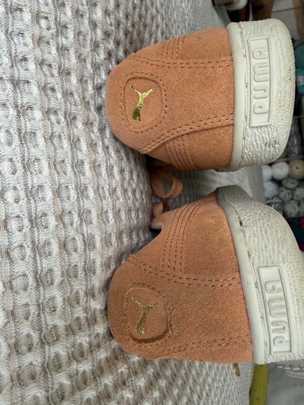 Women’s PUMA Suede Lace-Up Sneakers in size 7 - Picture 5 of 5